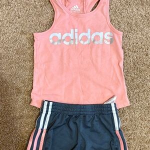 adidas Kids Coral and Dark Blue Set